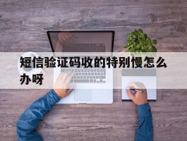 短信验证码收的特别慢怎么办呀
