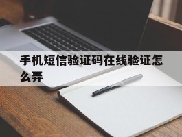 手机短信验证码在线验证怎么弄