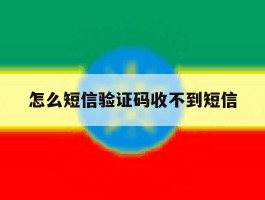 怎么短信验证码收不到短信