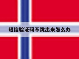 短信验证码不跳出来怎么办