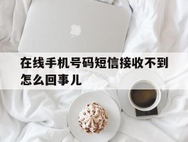 在线手机号码短信接收不到怎么回事儿