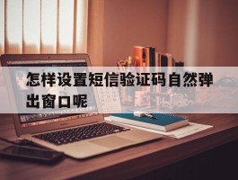 怎样设置短信验证码自然弹出窗口呢