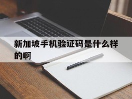 新加坡手机验证码是什么样的啊