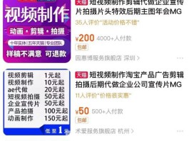 手机视频剪辑接单平台有哪些