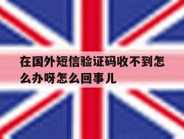 在国外短信验证码收不到怎么办呀怎么回事儿的简单介绍