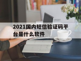 2021国内短信验证码平台是什么软件