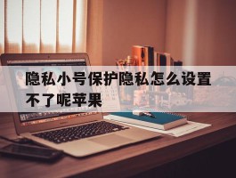 隐私小号保护隐私怎么设置不了呢苹果