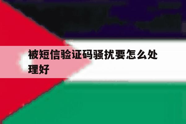 被短信验证码骚扰要怎么处理好 被短信验证码骚扰要怎么处理好