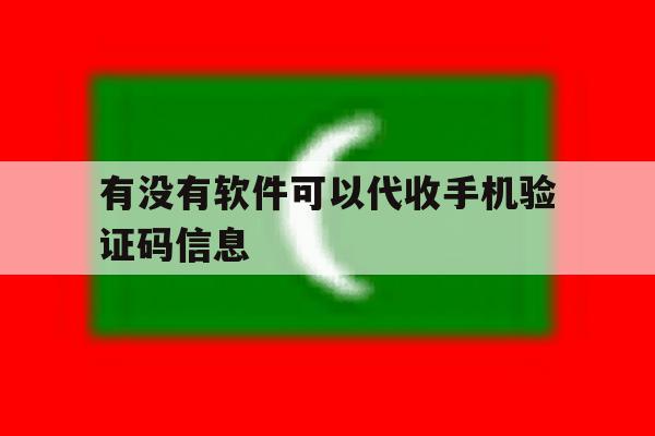 有没有软件可以代收手机验证码信息 有没有软件可以代收手机验证码信息